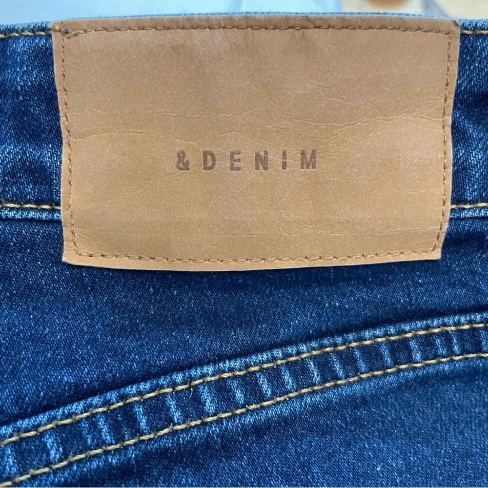 H&M Blue High Rise Jeans Classic Style - Picture 3 of 10